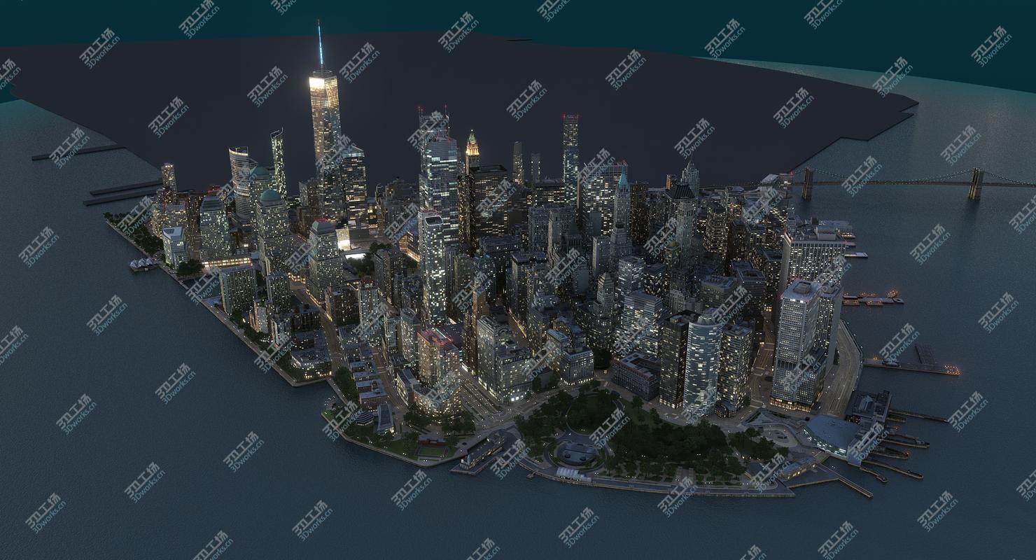 images/goods_img/20210113/3D Manhattan Lower Night Low Poly/4.jpg